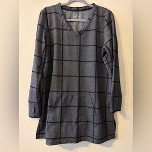 Cuddl Duds fleece shirt/dress